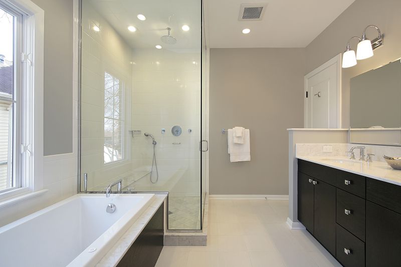 Luxury Shower with Modern Fixtures